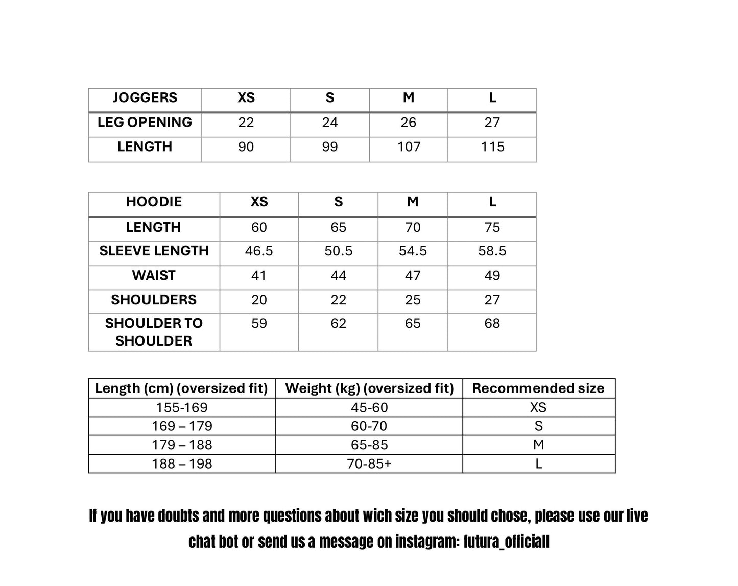 Futura "phantom" joggers