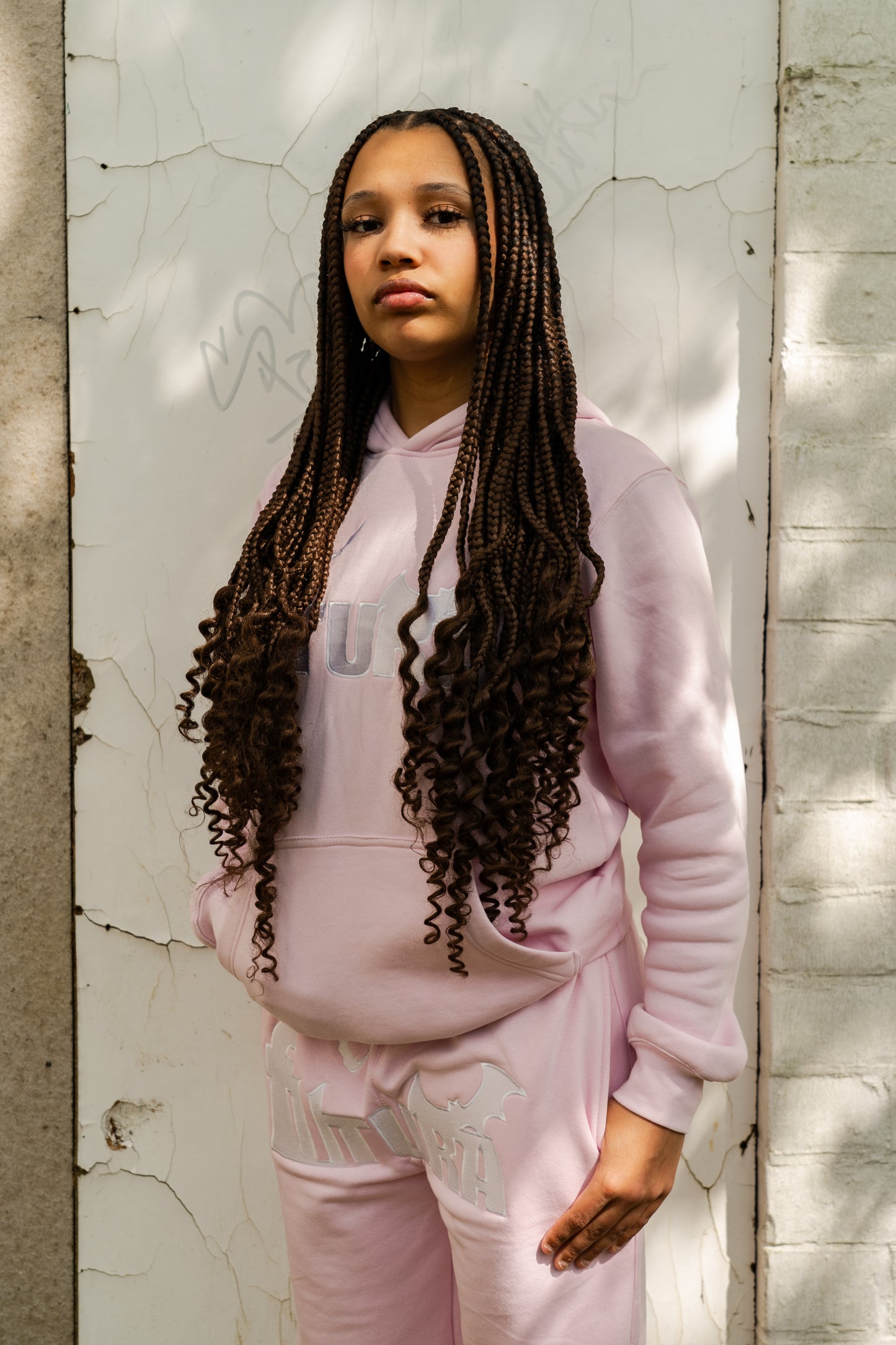 FUTURA HOODIE "PINK"