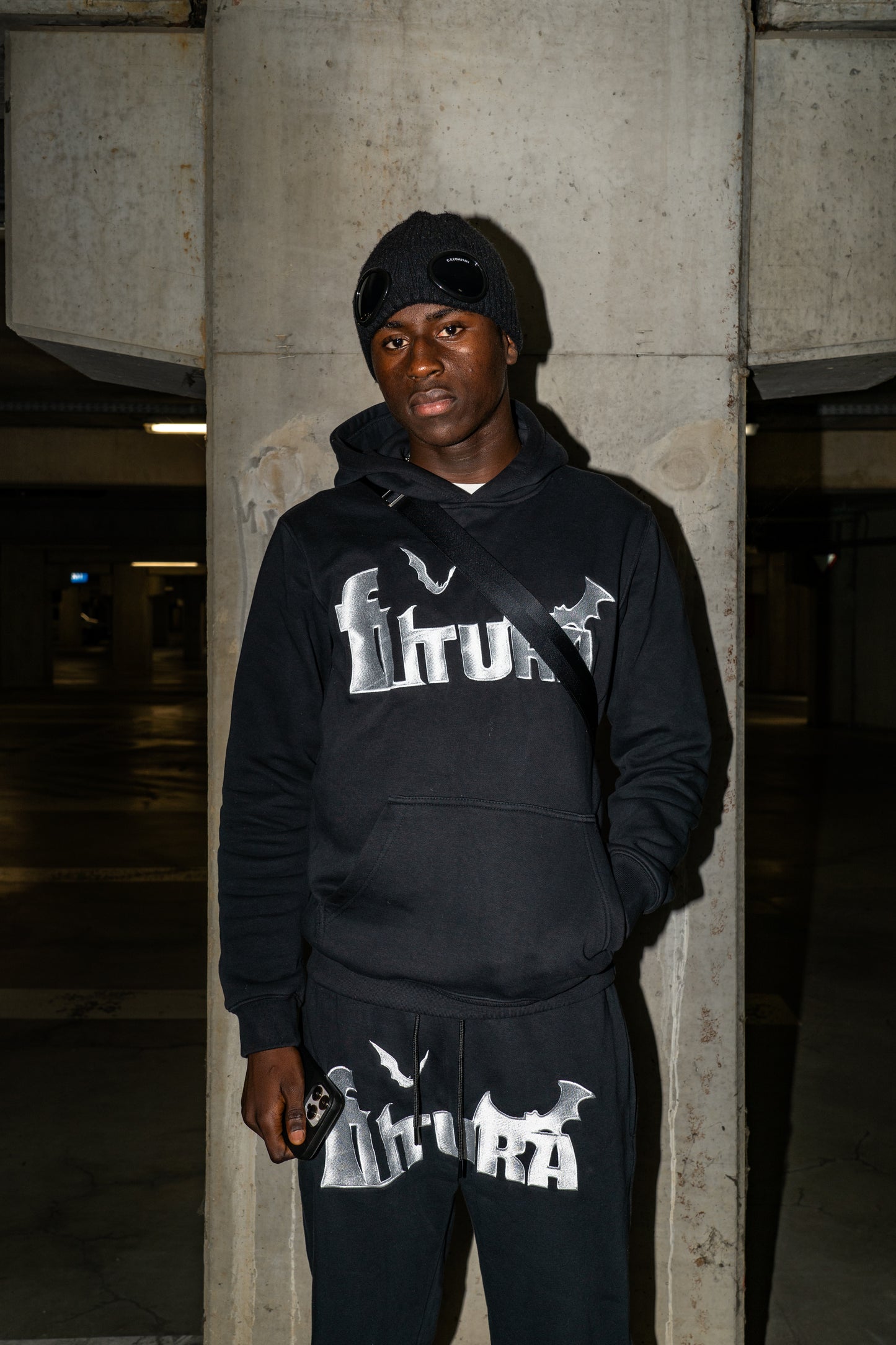FUTURA HOODIE "BLACK"
