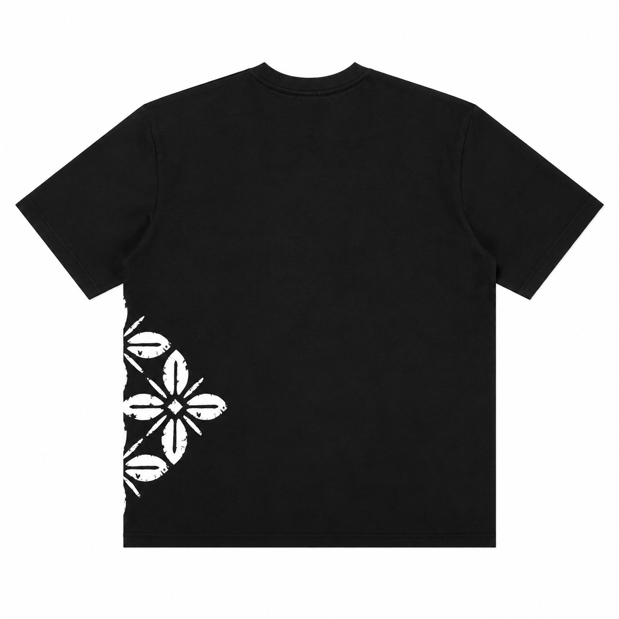 BROKEN BLOSSOM SHIRT - BLACK