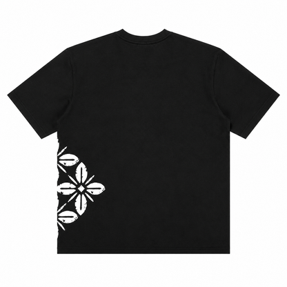 BROKEN BLOSSOM SHIRT - BLACK