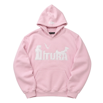FUTURA BAT HOODIE - PINK