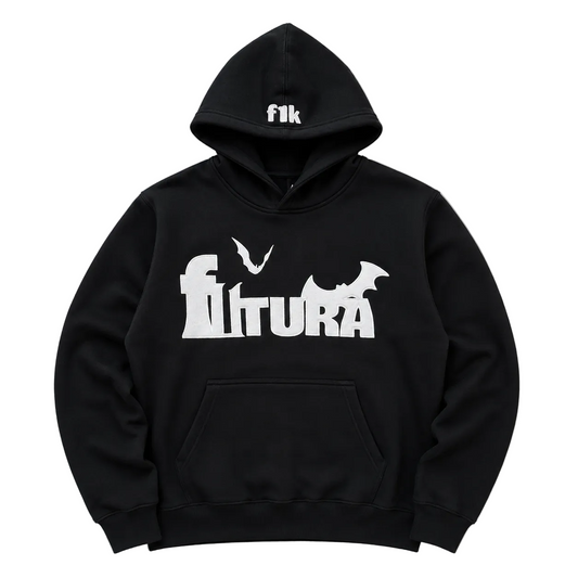 FUTURA BAT HOODIE - BLACK