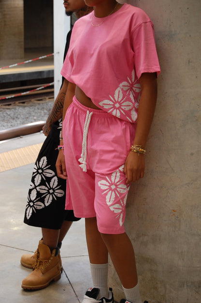 BROKEN BLOSSOM SHIRT - PINK