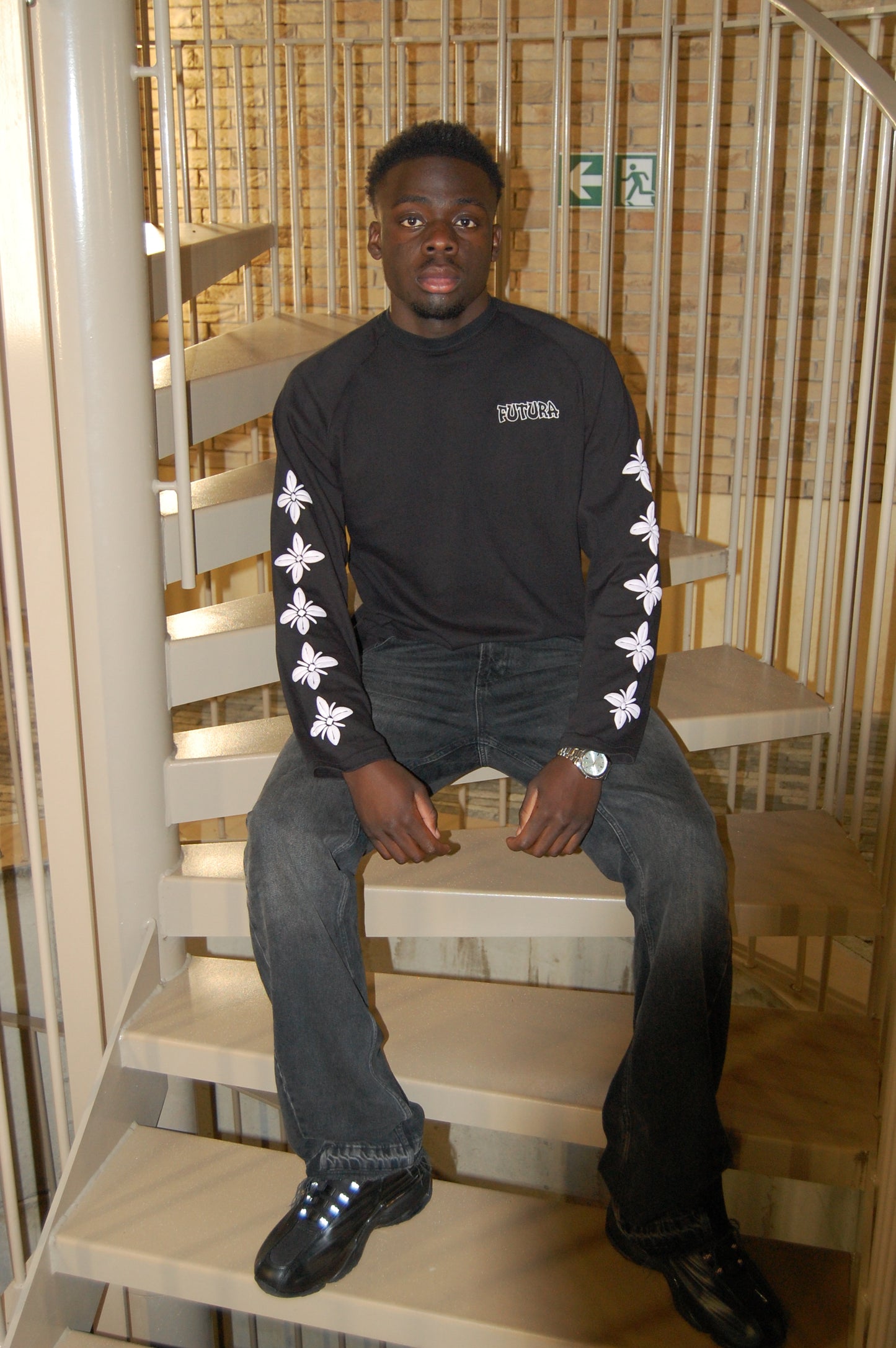 blossom longsleeve "black"