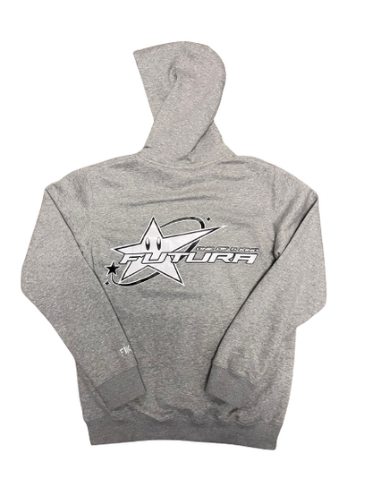 futura hoodie grey