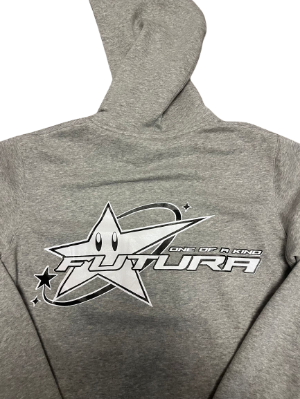 futura hoodie grey