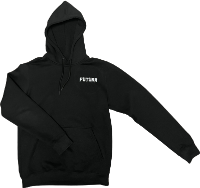 futura hoodie black