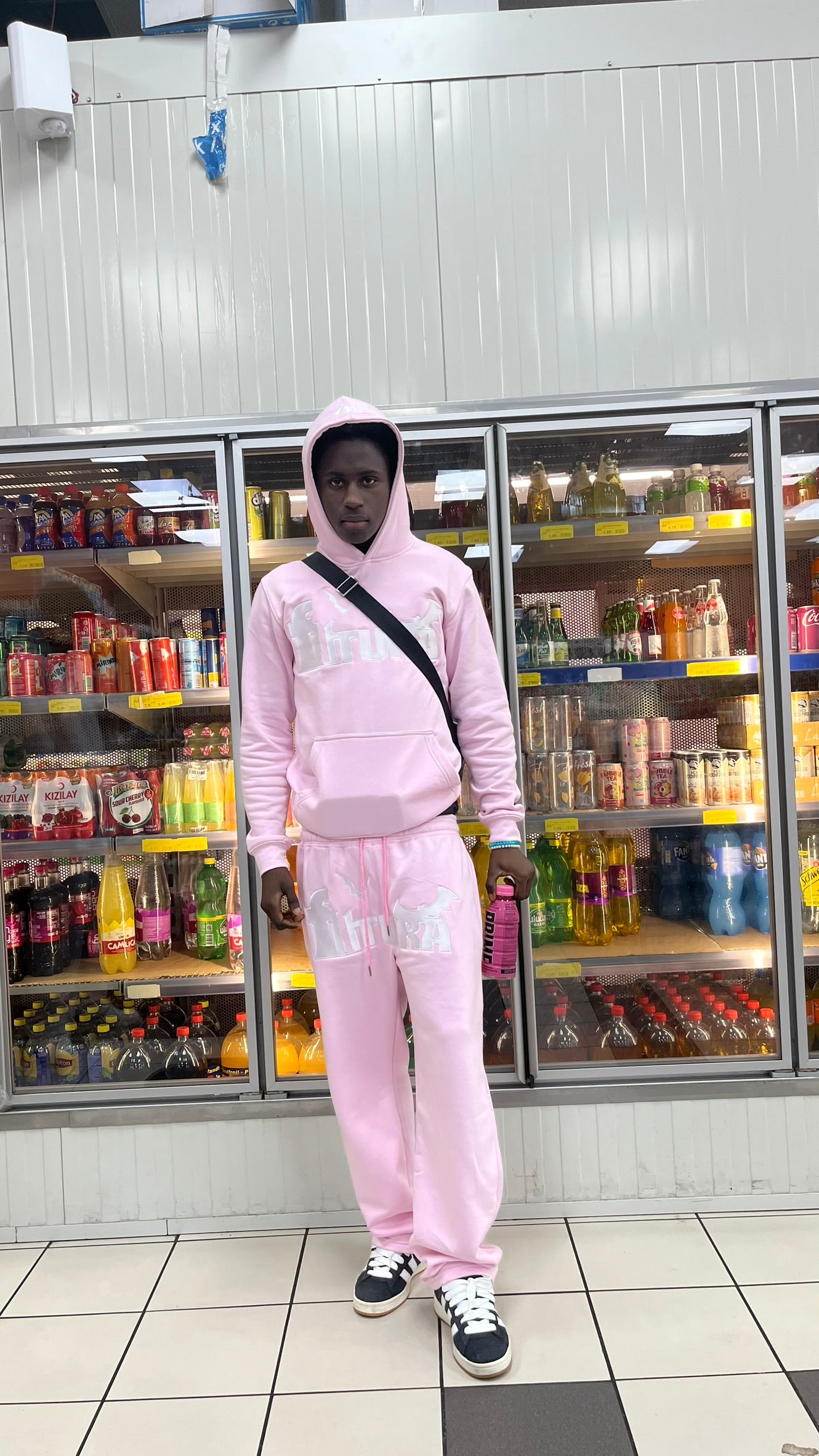 FUTURA HOODIE "PINK"