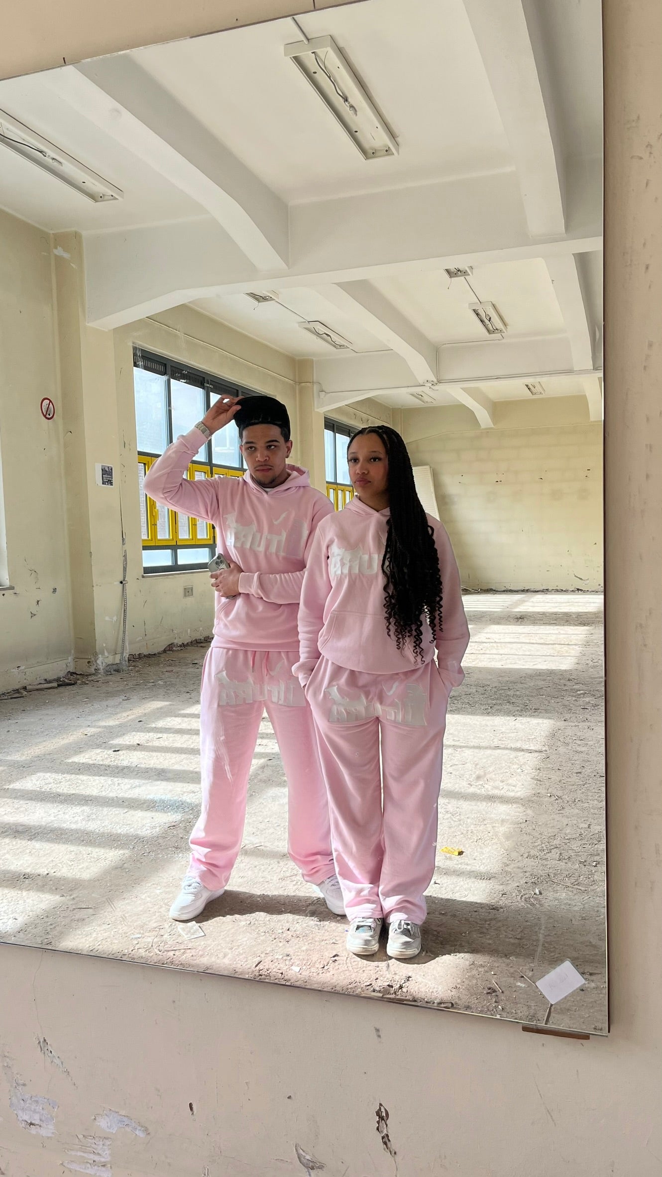 futura jogger "pink"