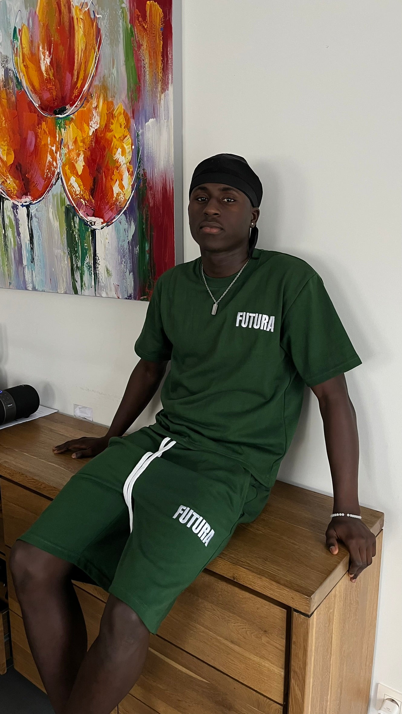 FUTURA BASIC SHIRT - GREEN