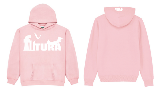 futura hoodie "pink"