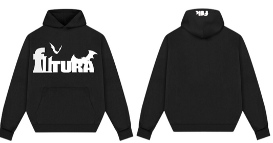 futura hoodie "black"