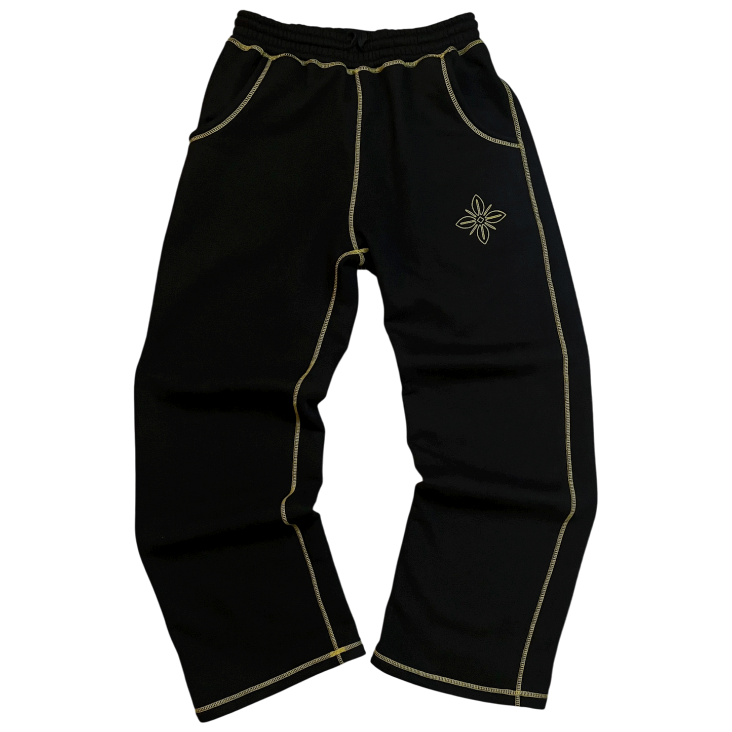 OUTLINED JOGGER - BLACK