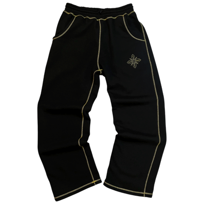 OUTLINED JOGGER - BLACK