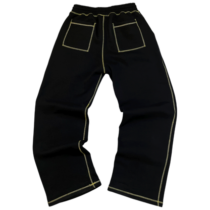 OUTLINED JOGGER - BLACK