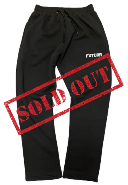futura sweatpants black