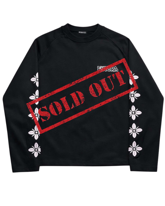 blossom longsleeve "black"