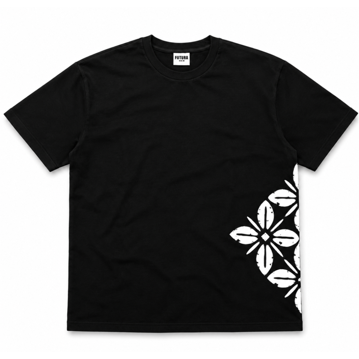 BROKEN BLOSSOM SHIRT - BLACK