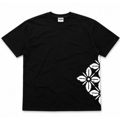 BROKEN BLOSSOM SHIRT - BLACK