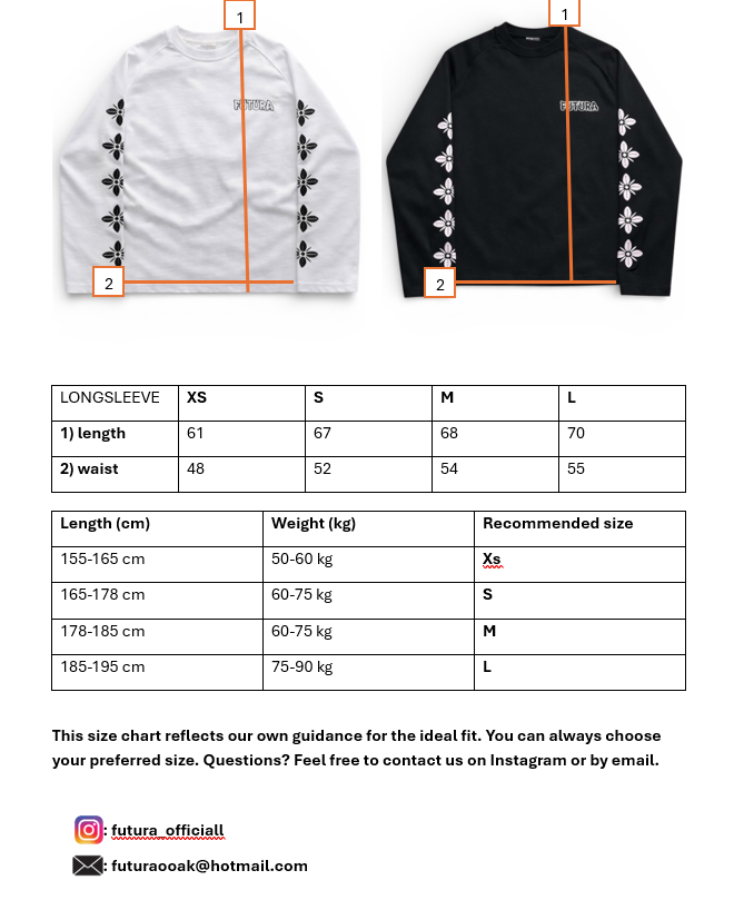 blossom longsleeve "black"