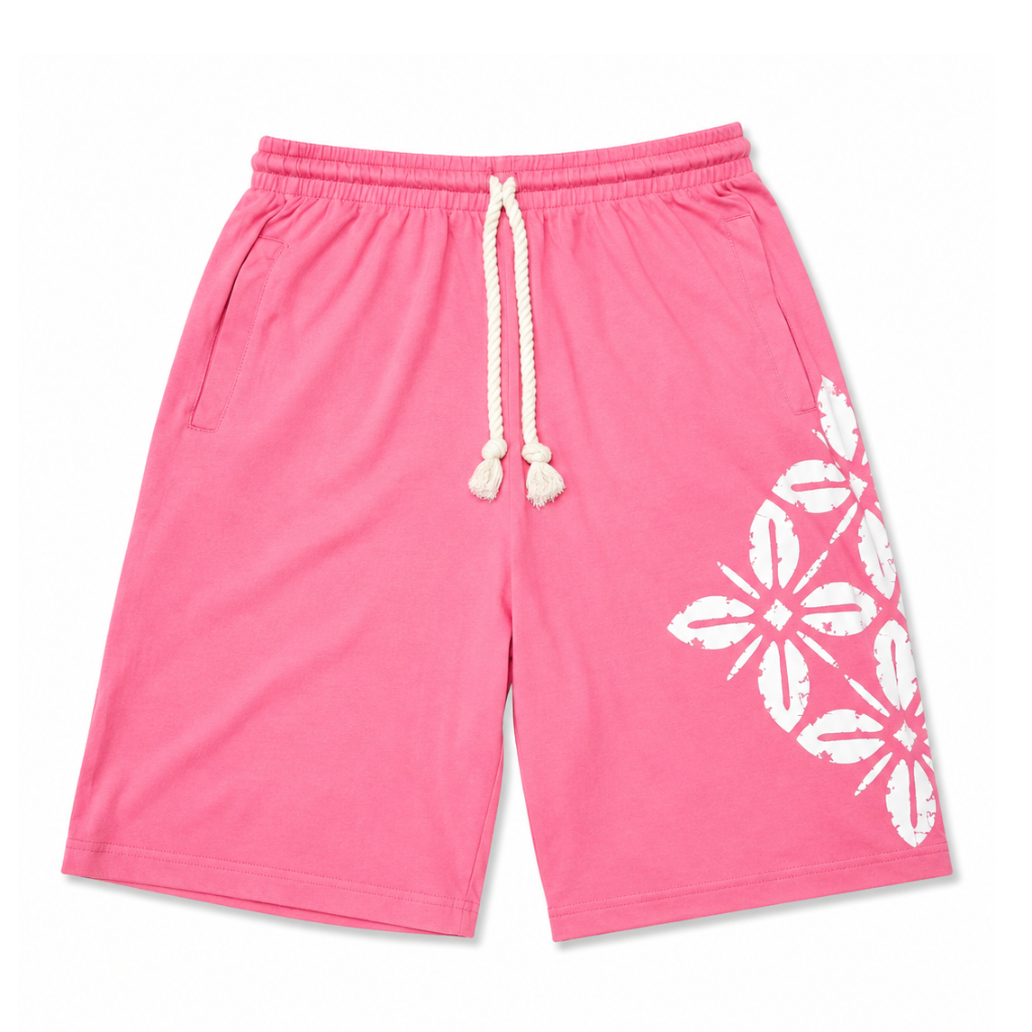 BROKEN BLOSSOM SHORT - PINK
